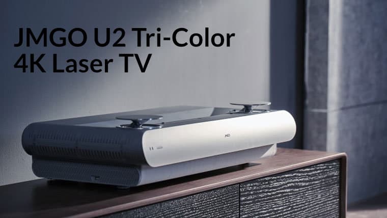 JMGO U2 4K Laser TV — product photo